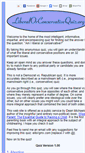 Mobile Screenshot of liberalorconservativequiz.org
